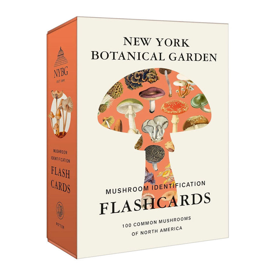 NEW YORK BOTANICAL GARDEN MUSHROOM IDENTIFICATION FLASHCARDS: 100 COMMON MUSHROOMS OF NORTH AMERICA