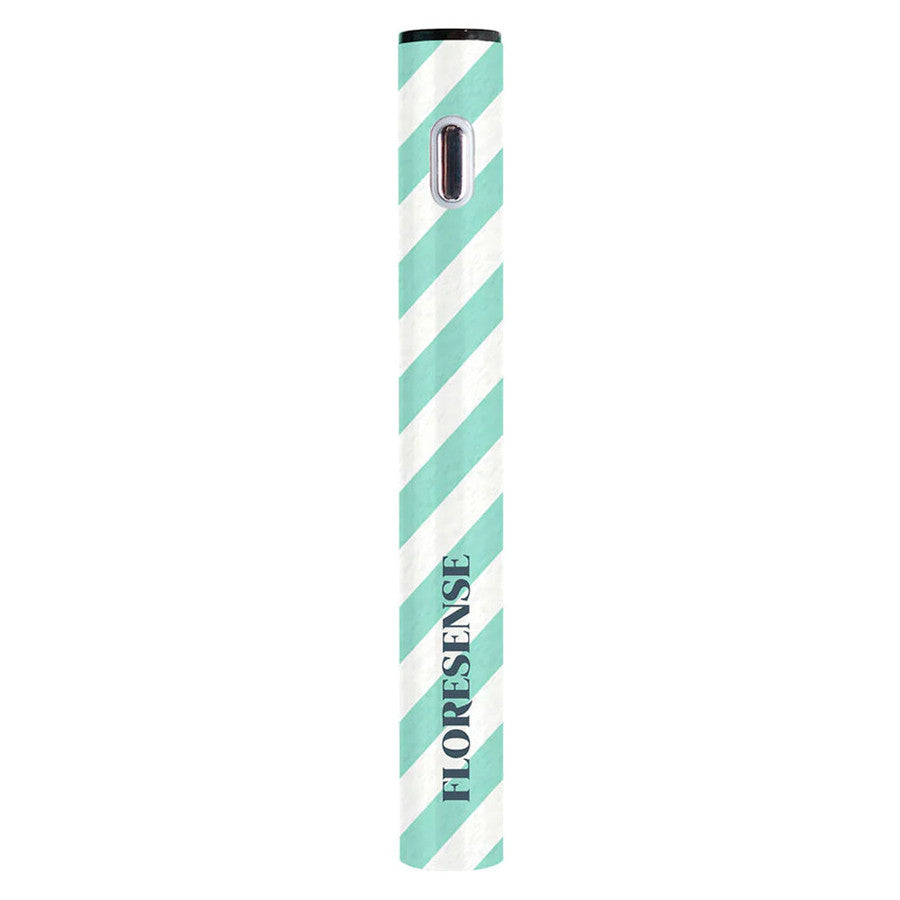 BOX OF 12 - FLORESENSE STRAWS 350MAH 510 BATTERY - GREEN