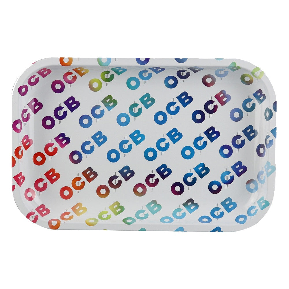 METAL ROLLING TRAY BY OCB - RAINBOW