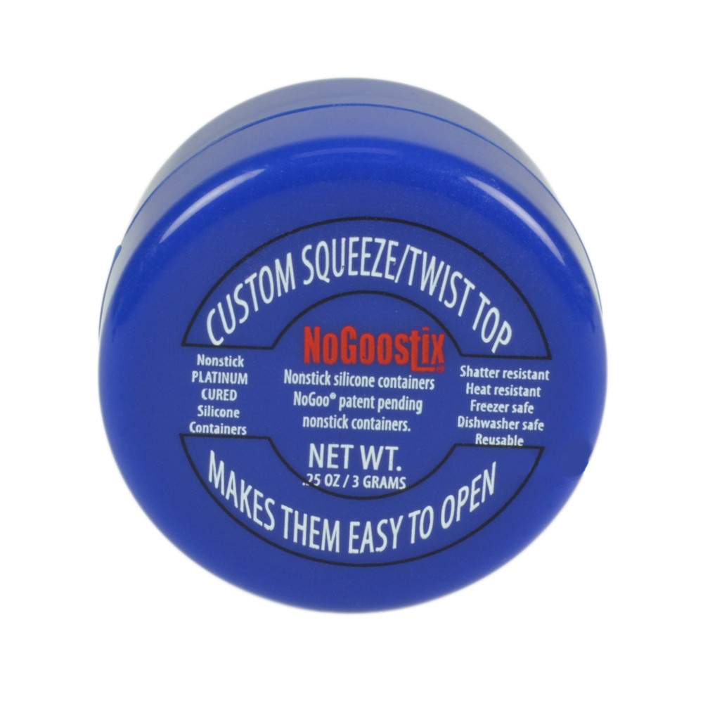 NOGOO NONSTICK SILICONE BLUE CUSTOM JAR