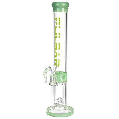 Pulsar Recycler Tube Water Pipe - 15"/14mm F/Colors Vary