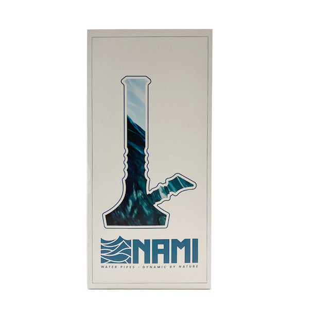 12" Ripple Beaker by Nami Glass