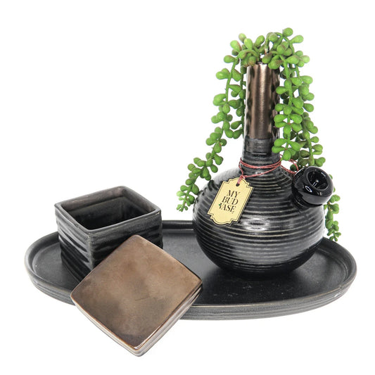 MY BUD VASE - DEANGELO W/ TRAY & JAR