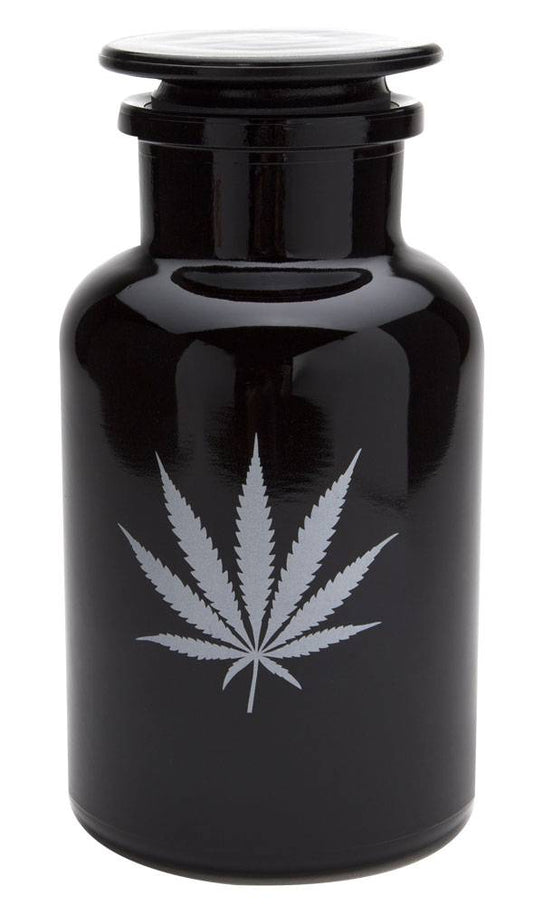 420 SCIENCE UV SCREW TOP JAR 1 LITER - SILVER LEAF