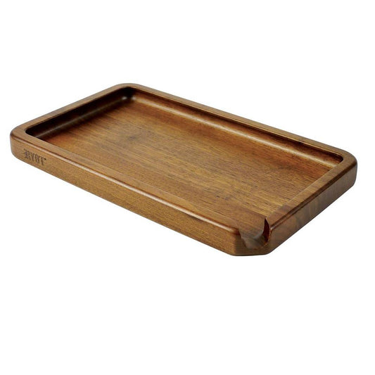RYOT WOOD ROLLING TRAY - 9" X 5.5" - WALNUT
