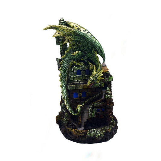 GREEN DRAGON BACKFLOW INCENSE BURNER