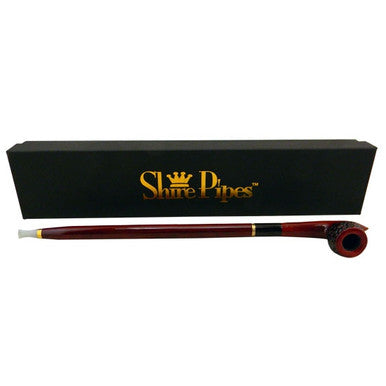 Shire Pipes 16" Engraved Rosewood & Sassafras