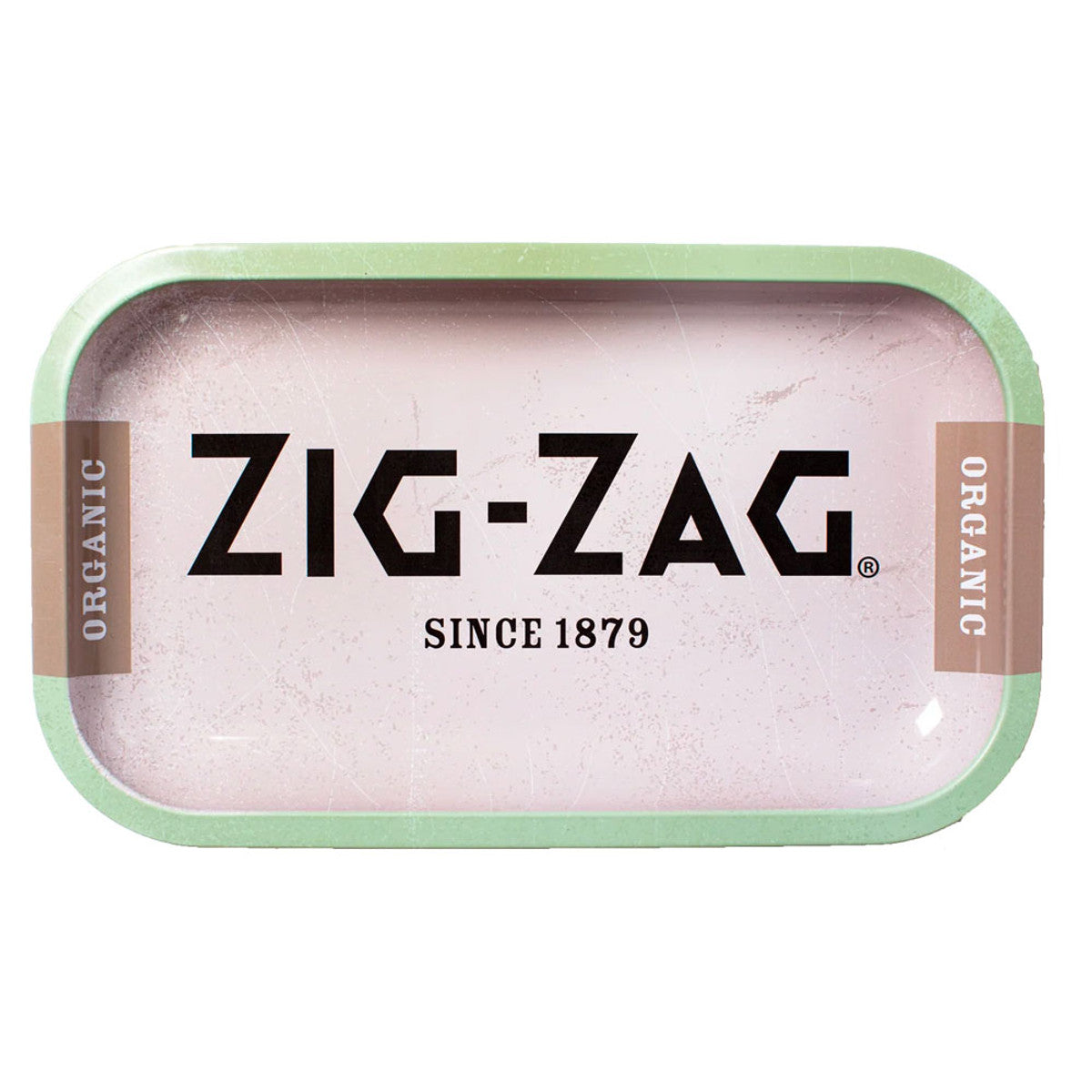 ZIG-ZAG METAL ROLLING TRAY - SINCE 1879 (ORGANIC)