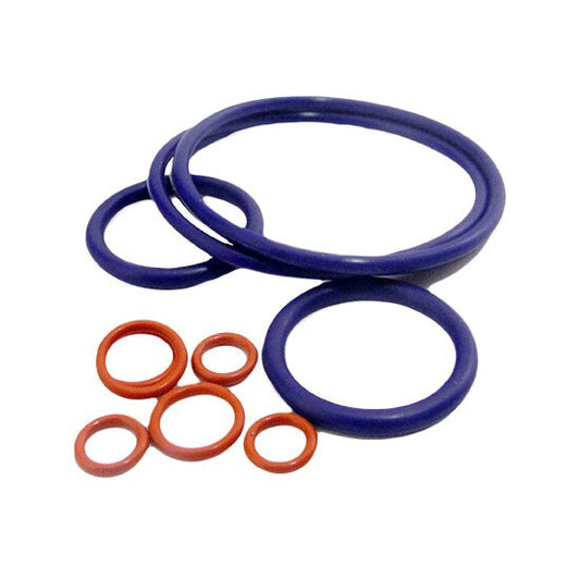 MIGHTY SEAL RING SET INCLUDES: 3 MOUTHPIECE SEAL RING, 3 BASE SEAL RING (SMALL), 3 BASE SEAL RING (LARGE) & 2 FILLING CHAMBER SEAL RING