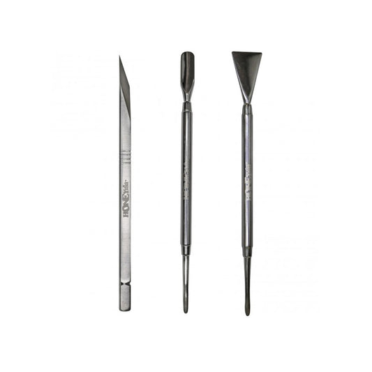 HONEYSTICK - DAB TOOLS - SET OF 3 STAINLESS STEEL HEAVY DUTY TOOLS