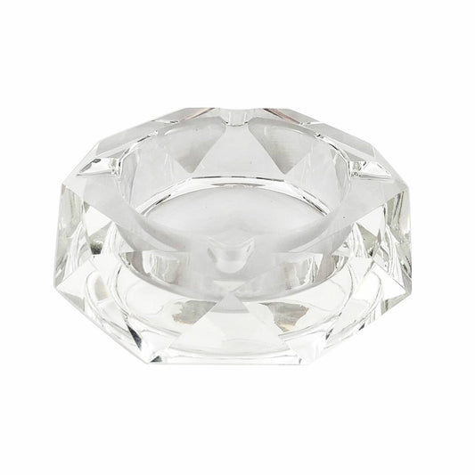 GLASS CRYSTAL ASHTRAY - STAR ANISE