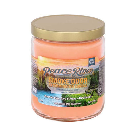 SMOKE ODOR 13OZ CANDLE - PEACE RIVER **LIMITED EDITION**