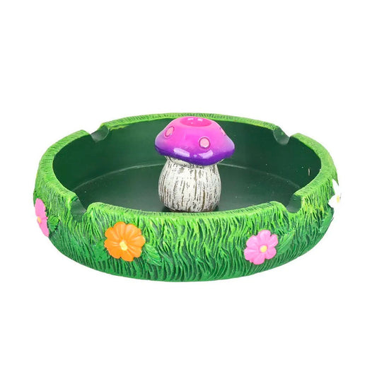MUSHROOM ASHTRAY WITH SNUFFER