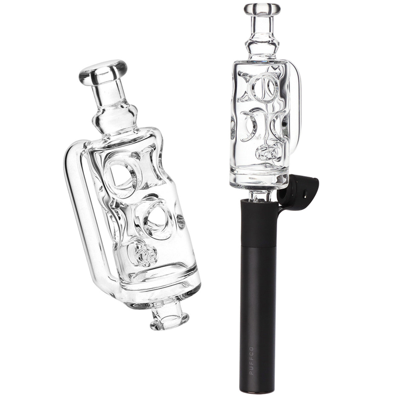 Incycler Bubbler Glass Attachment for Puffco Pivot - 5.9"